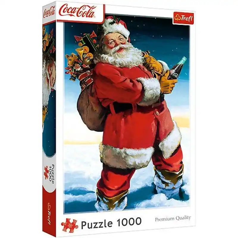 Coca-Cola - Mikulás ajándékokkal 1000db-os puzzle - Trefl Ajánlat