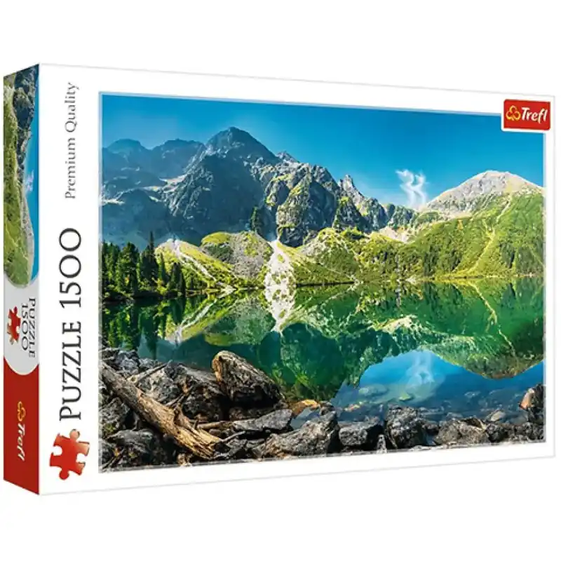 Morskie Oko-tó, Tátra, Lengyelország 1500db-os puzzle - Trefl Akció