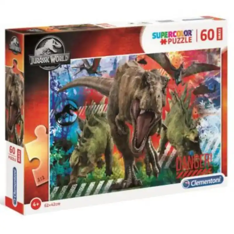 Clemetoni Jurassic World 60db-os maxi puzzle Utolsó esély