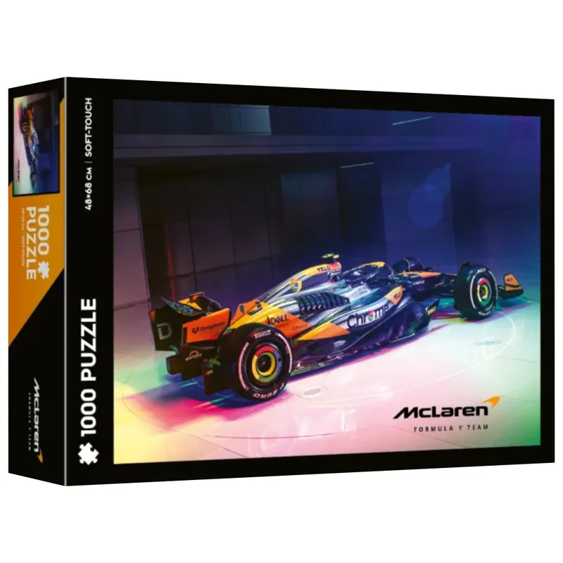 Akciós ár Formula–1 McLaren Chrome Soft-Touch 1000 db-os puzzle – Trefl