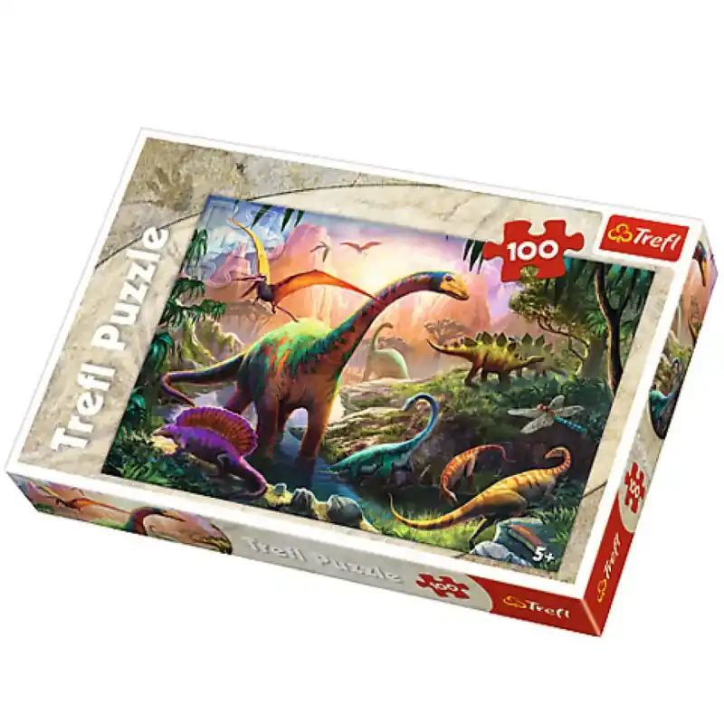 Dinoszauruszok földjén puzzle 100db-os - Trefl Exkluzív ajánlat