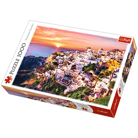 Korlátozott ajánlat Santorini naplemente 1000 db-os puzzle - Trefl
