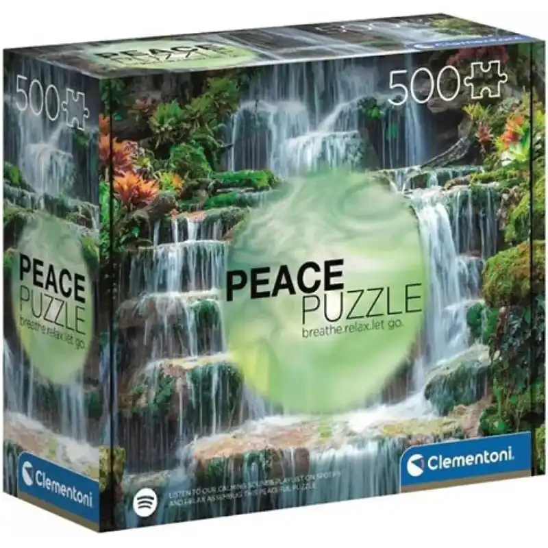 Csak ma Peace Puzzle Áramlás 500db-os puzzle - Clementoni