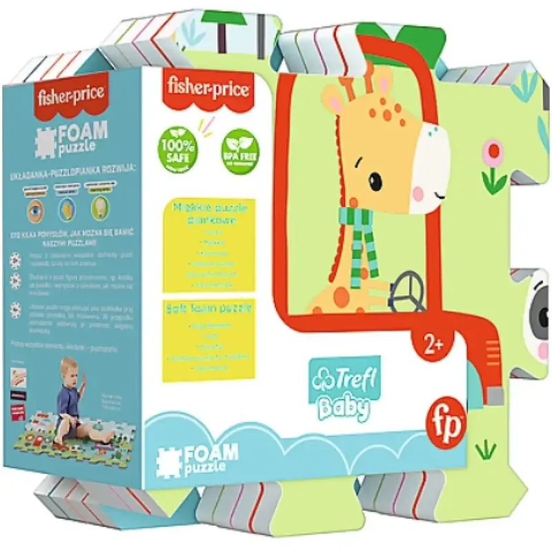 Fisher-Price Smile szivacs puzzle - Terfl Exkluzív ajánlat