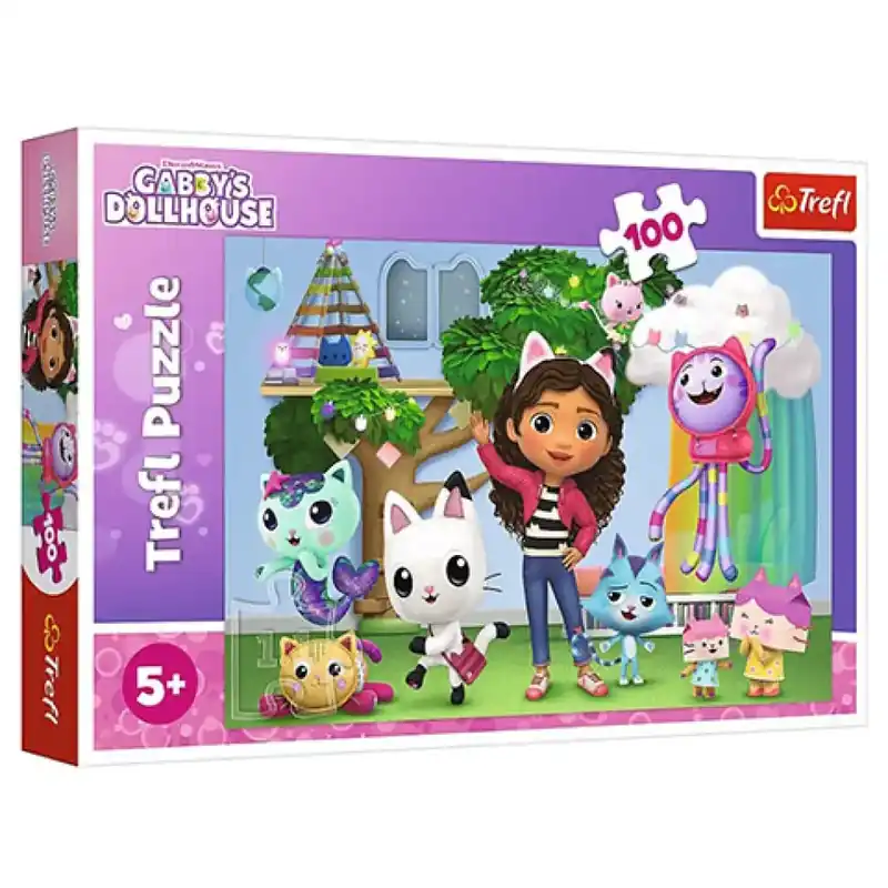 Újdonság Gabi babaháza 100db-os puzzle - Trefl