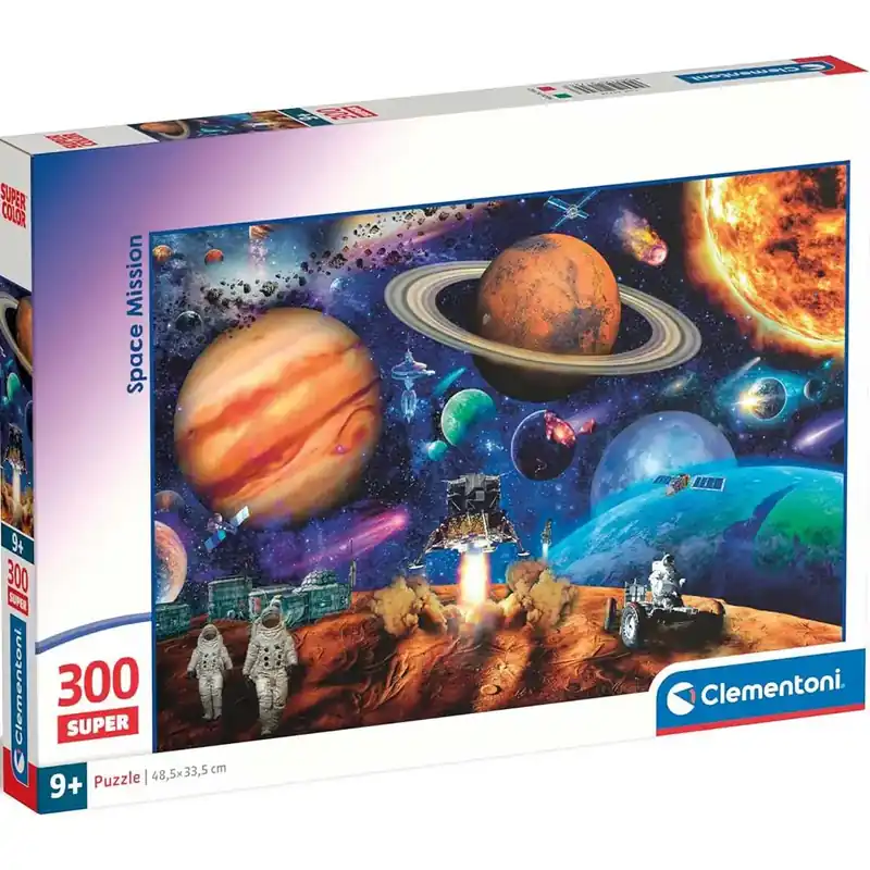 Biztonságos fizetés Űrküldetés 300db-os Super puzzle - Clementoni