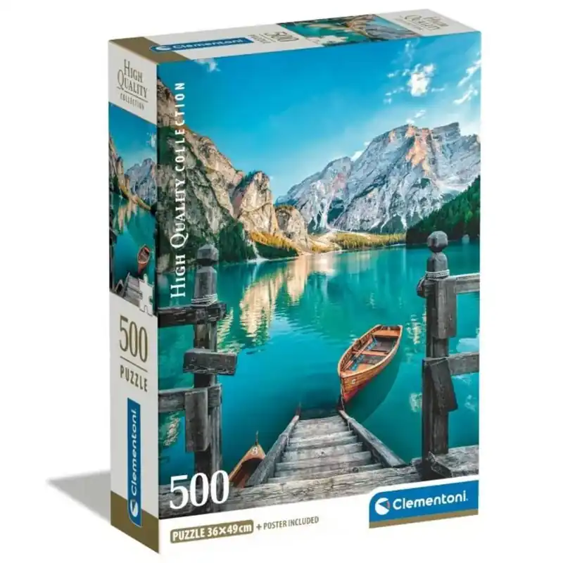 Csak ma HQC Braies tó 500db-os puzzle - Clementoni