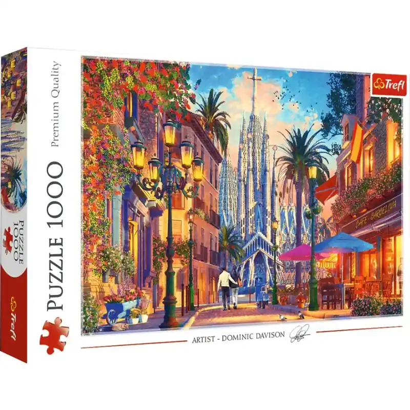 Biztonságos vásárlás Barcelona 1000db-os prémium puzzle - Trefl