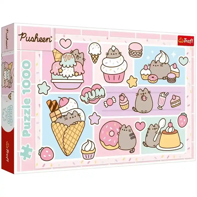 Árengedmény Édes Pusheen 1000db-os puzzle - Trefl