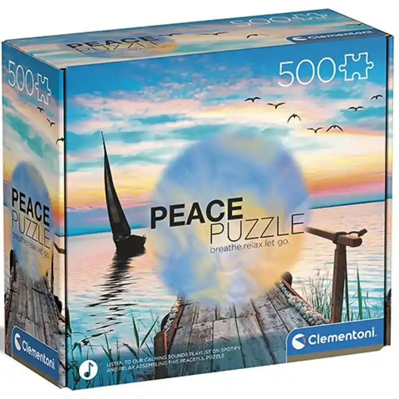 Utolsó esély Peace Puzzle Békés szellő 500db-os puzzle - Clementoni