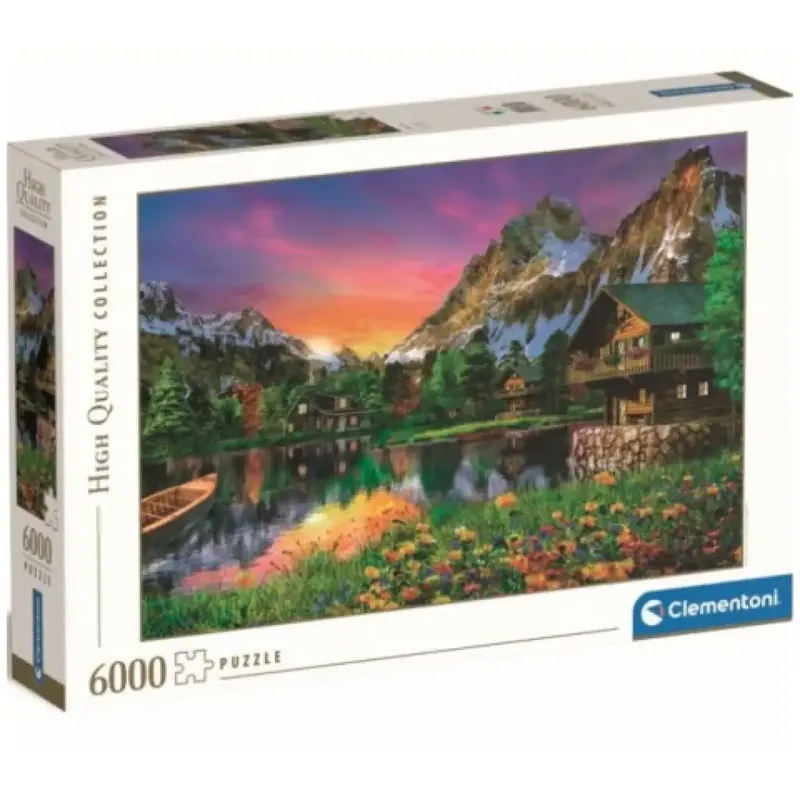 Alpesi tó HQC 6000db-os puzzle - Clementoni Biztonságos vásárlás