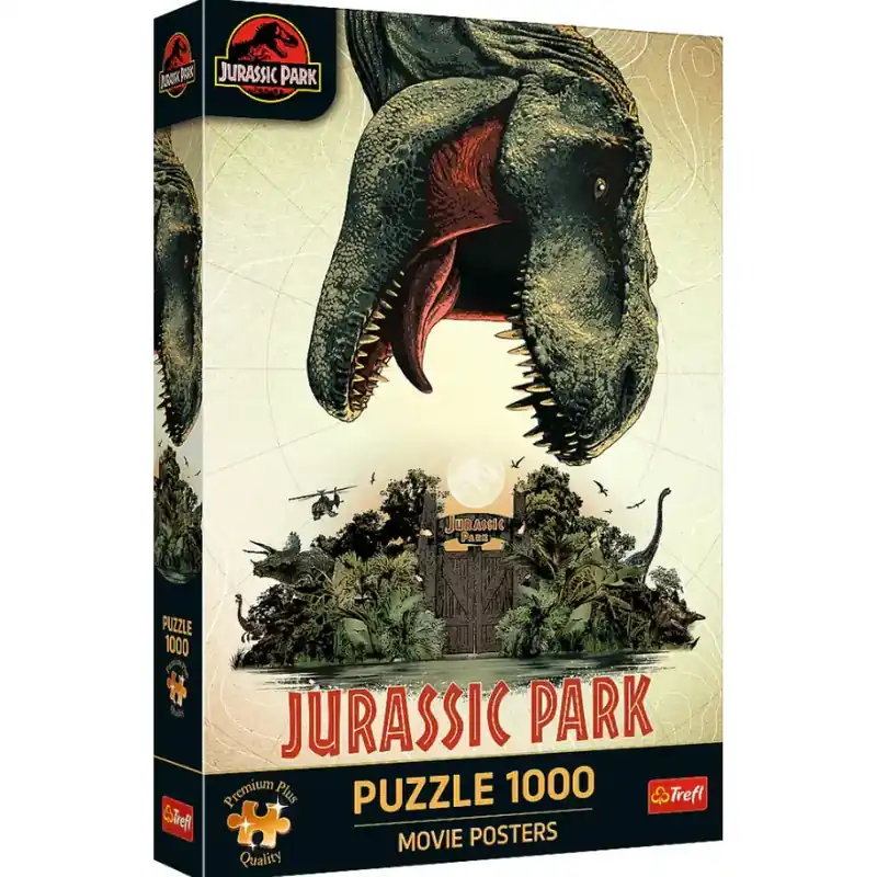Akció Jurassic Park 1000db-os prémium plusz puzzle - Trefl