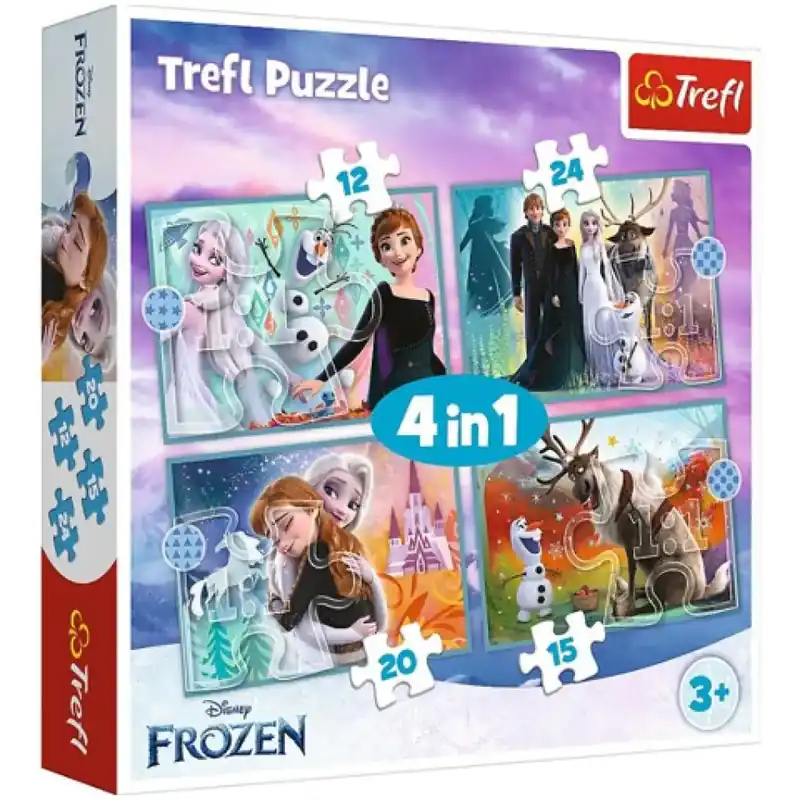 Jégvarázs 2. 4 az1-ben puzzle szett - Trefl Bestseller