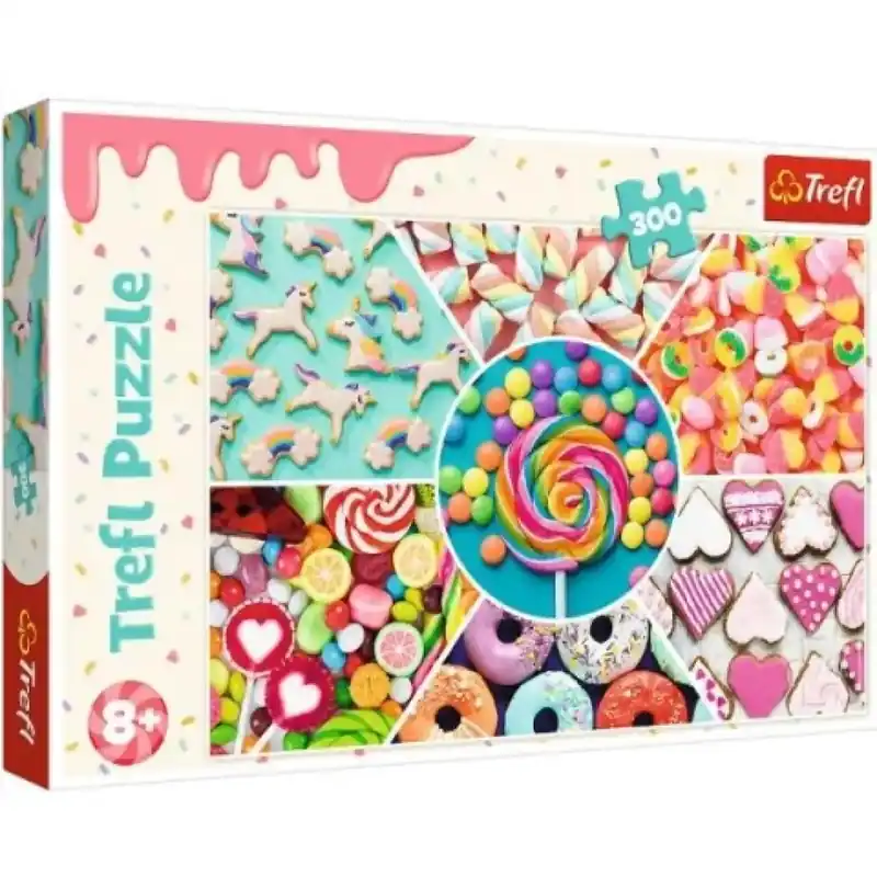 Édességek 300db-os puzzle - Trefl Gyors kiszállítás
