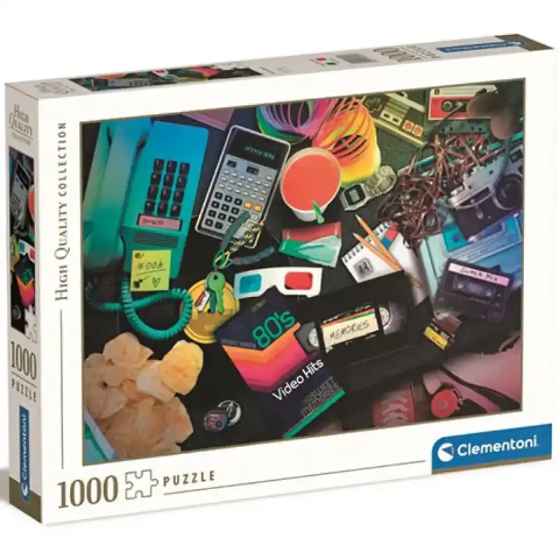 Expressz kézbesítés 80-as évek nosztalgiája HQC puzzle 1000db-os - Clementoni