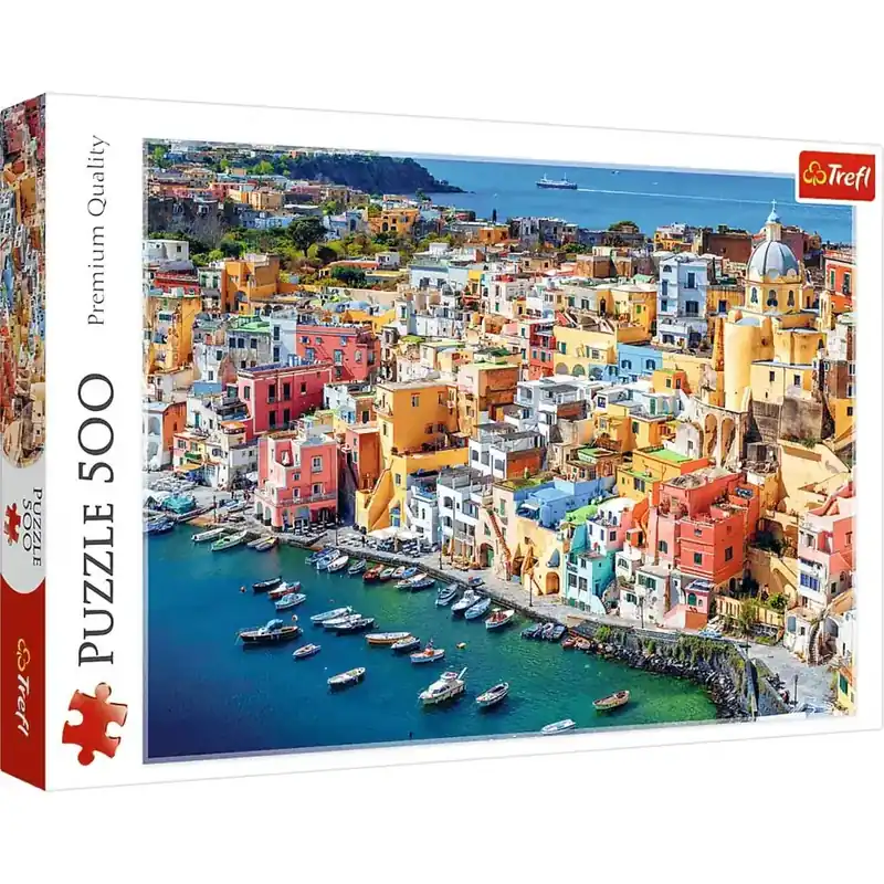 Procida, Campania, Olaszország 500db-os puzzle - Trefl Biztonságos vásárlás