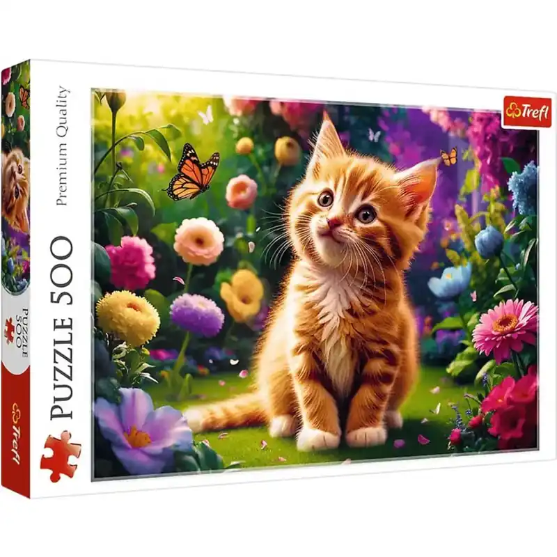 Aranyos cica 500db-os puzzle - Trefl Rendeld meg most