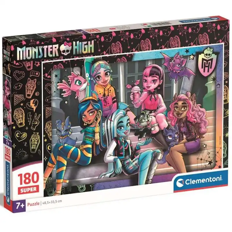 Azonnal elérhető Monster High 180db-os super puzzle - Clementoni
