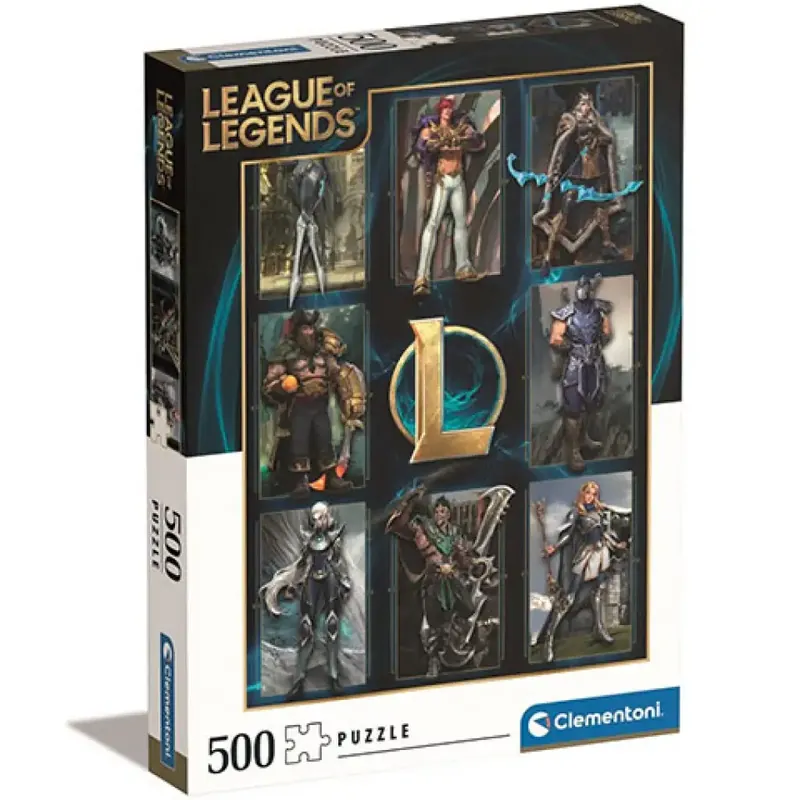 Exkluzív ajánlat League of Legends Hősök HQC puzzle 500db-os - Clementoni