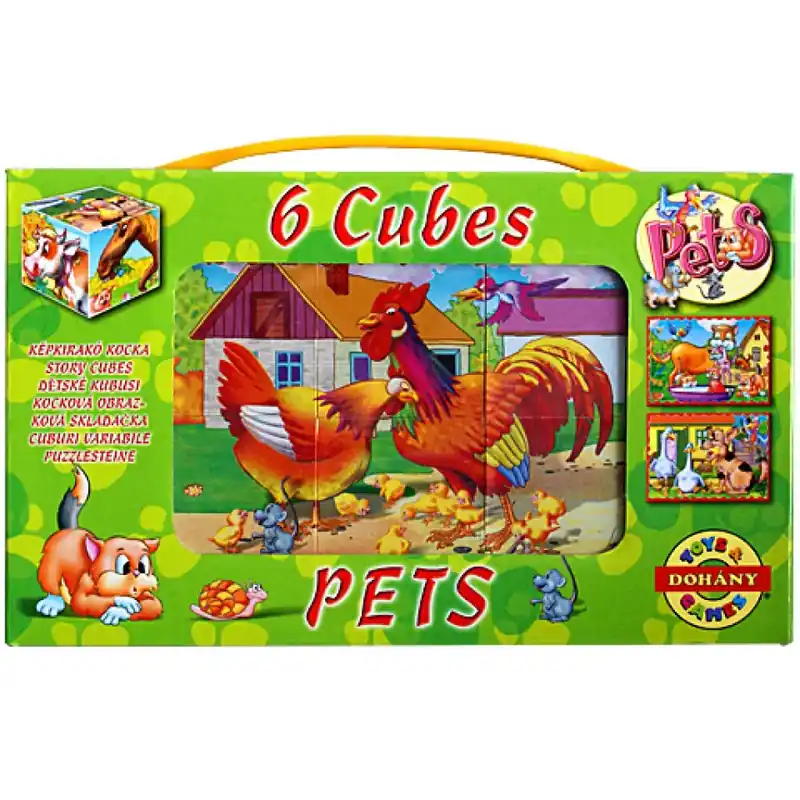 Mini mesekocka farm állatokkal 6db-os Ne maradj le