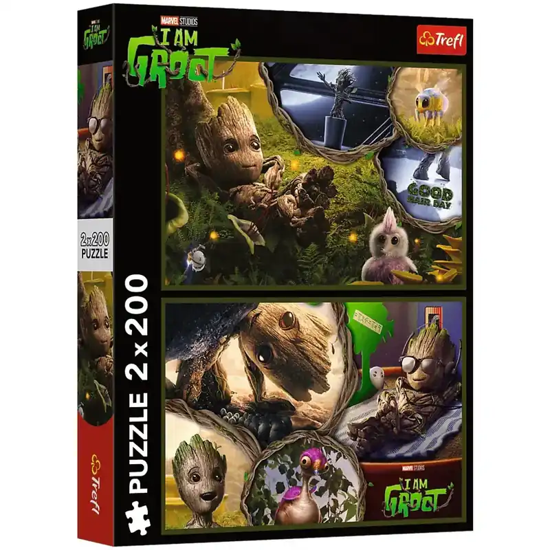 Marvel Én vagyok Groot 2x200db-os puzzle - Trefl Kihagyhatatlan ajánlat
