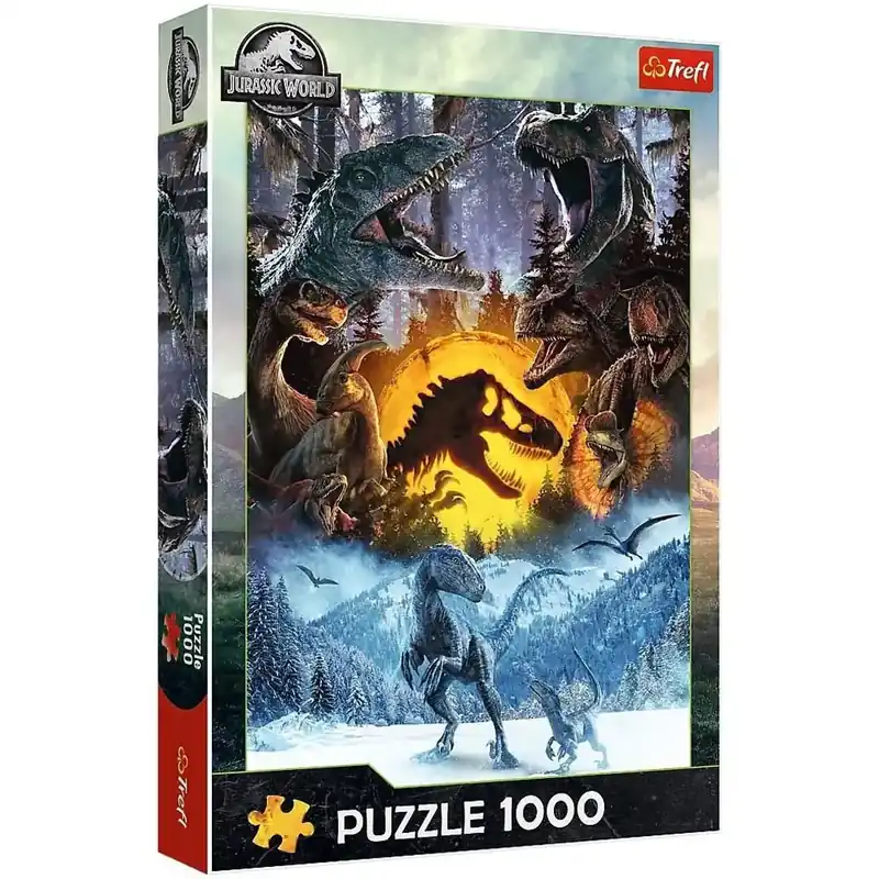 Nézd meg most Jurassic Park világában 1000db-os puzzle - Trefl