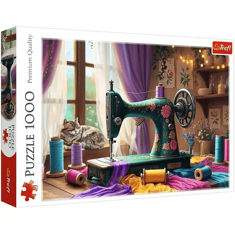 A varrószoba 1000db-os puzzle - Trefl Kedvezményes ár