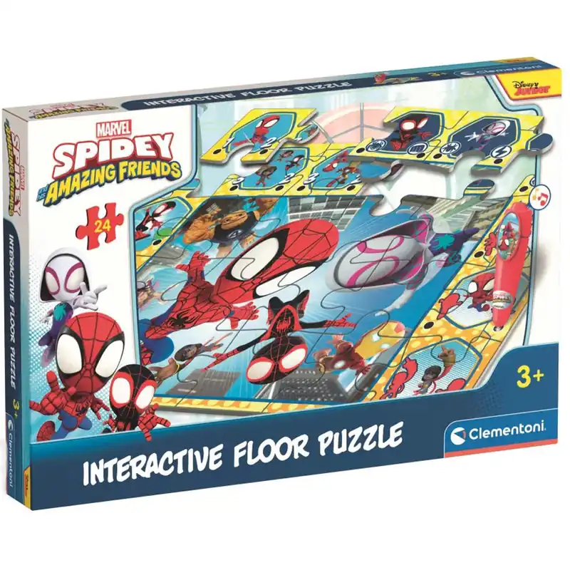 Expressz kézbesítés Póki és csodálatos barátai interaktív 24db-os padló puzzle - Clementoni