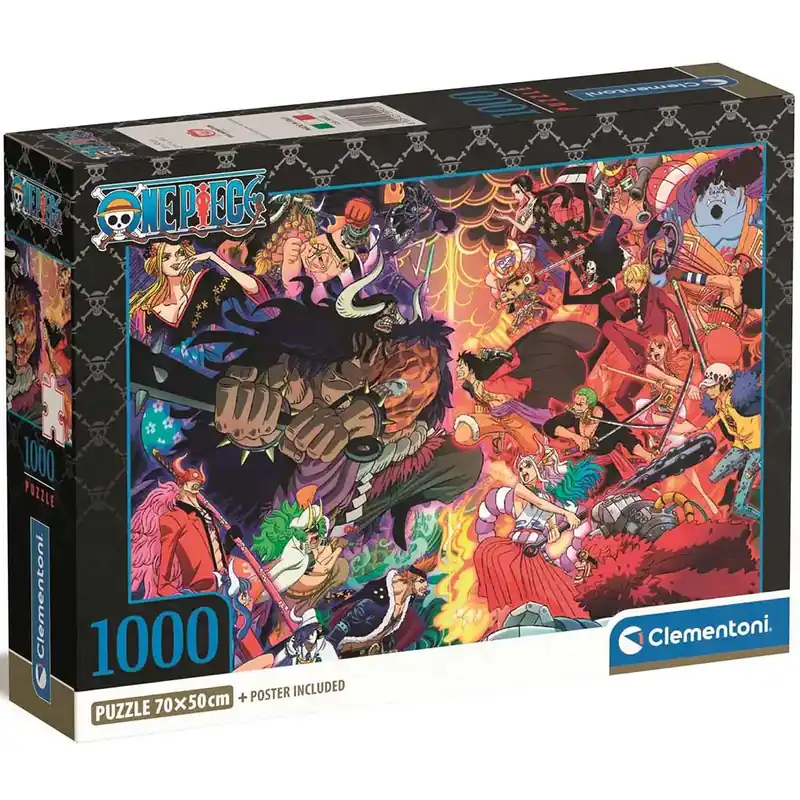 Olcsó One Piece 1000db-os compact puzzle 70x50cm - Clementoni