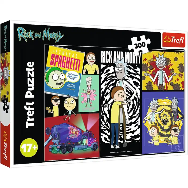 Rick és Morty Egy különös hely a galaxisban 300db-os puzzle - Trefl Expressz szállítás