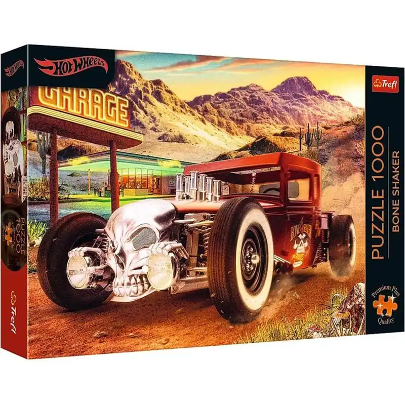 Árcsökkenés Hot Wheels Bone Shaker 1000db-os Premium Plus puzzle - Trefl