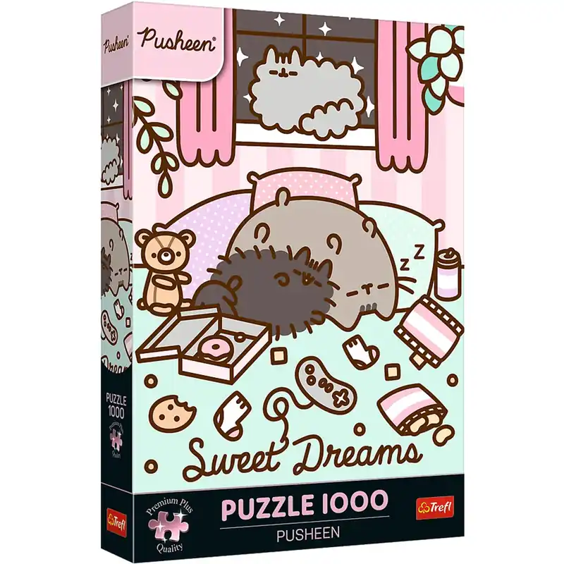 Pusheen édes álmok 1000db-os Prémium plus quality puzzle - Trefl Vedd meg most