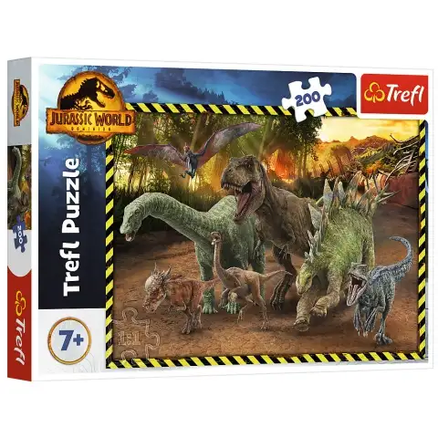Jurassic World Dinók a Jurassic Parkból 200db-os puzzle - Trefl Árengedmény