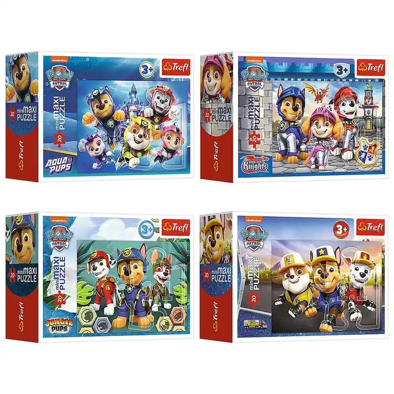 Mancs Őrjárat Szuper csapat 20db-os MiniMaxi puzzle - Trefl Szuper ajánlat