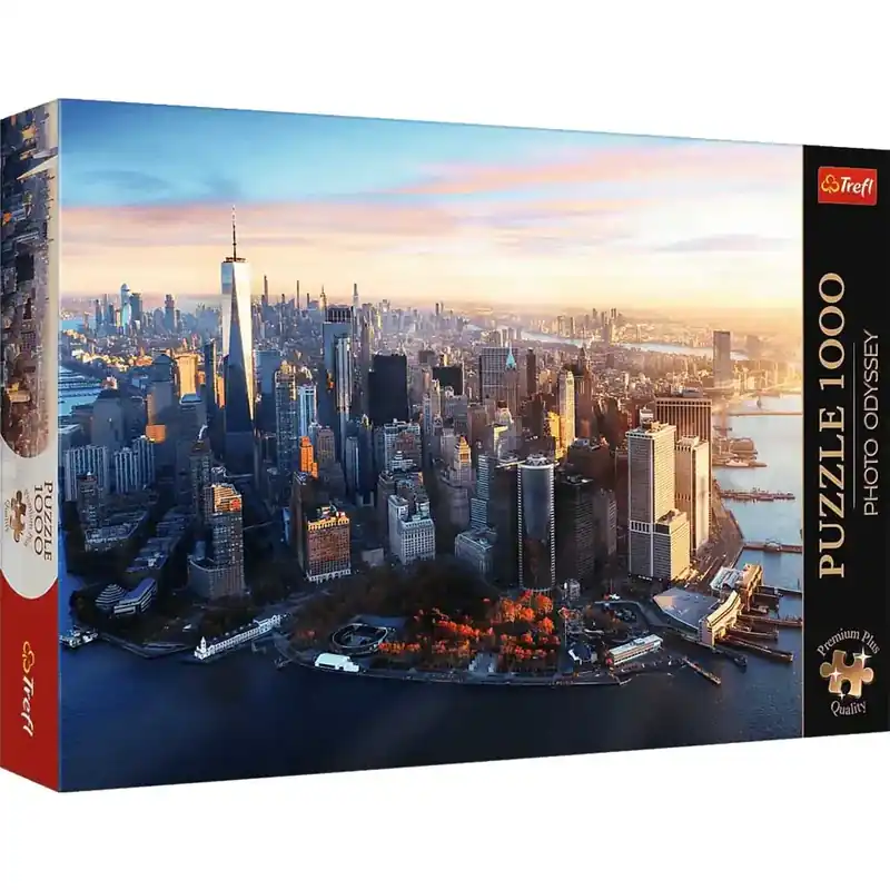 Alacsony ár Manhattan, New York 1000db-os prémium puzzle - Trefl