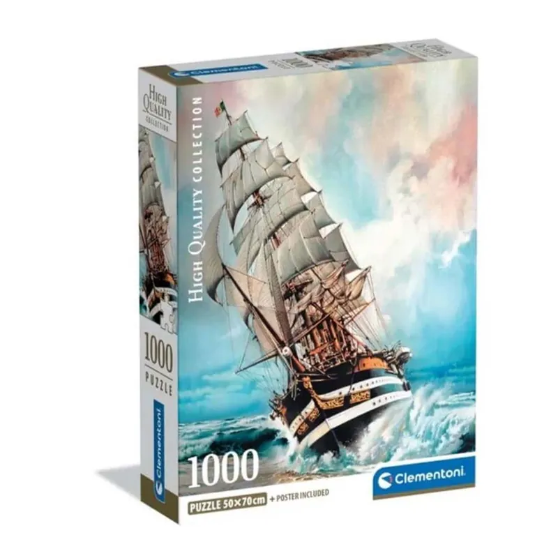Amerigo Vespucci hajó mintás HQC 1000db-os puzzle - Clementoni Kedvezmény