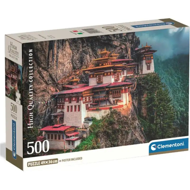 HQC The Tiger‘s Nest - Tigrisek fészke puzzle 500 db-os - Clementoni Vedd meg most