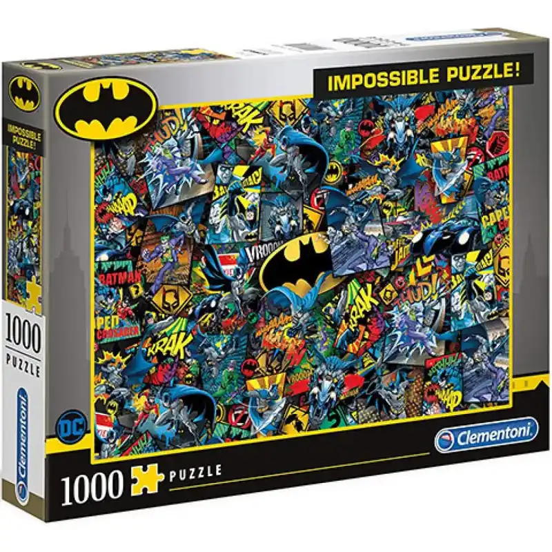 Batman impossible puzzle 1000db-os - Clementoni Korlátozott ajánlat