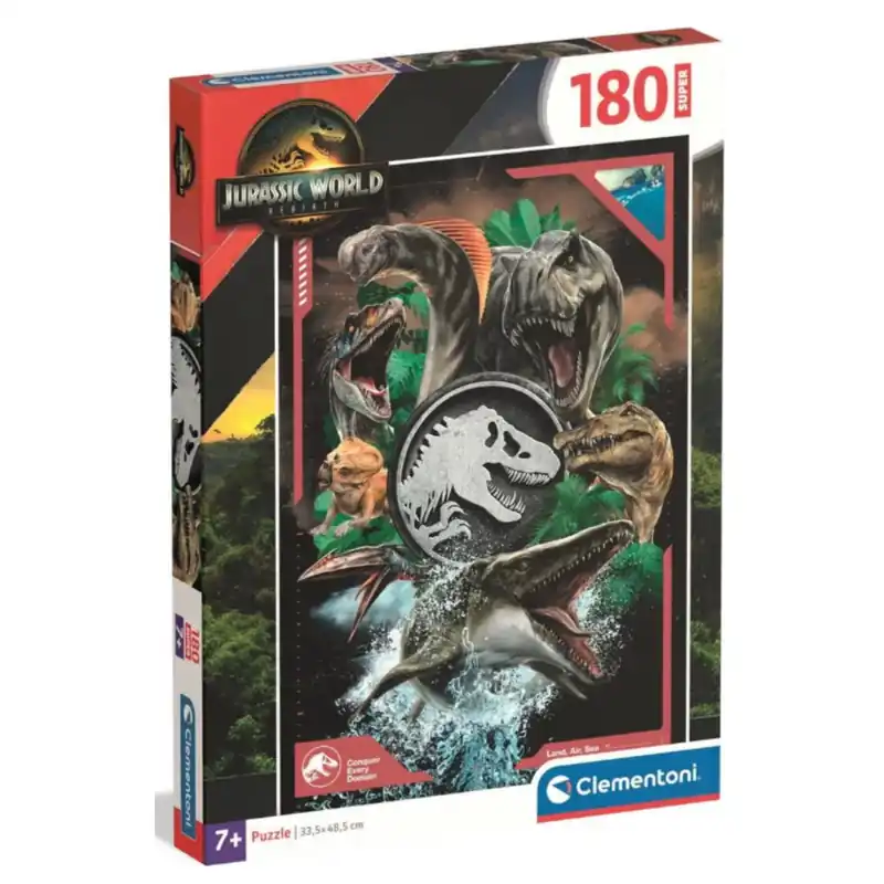 Akció Jurassic World Super puzzle 180 db-os - Clementoni