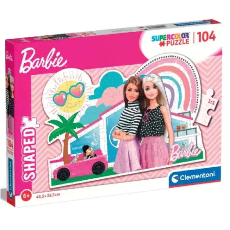 Bestseller Barbie nyaralója Supercolor 104db-os puzzle - Clementoni