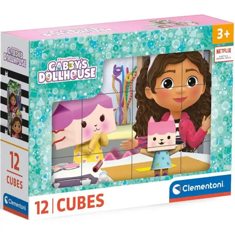 Akció Gabi babaháza 12db-os mesekocka - Clementoni