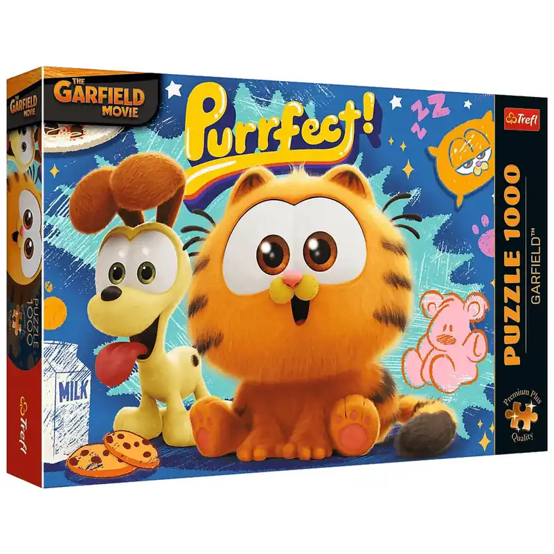 Ne maradj le Garfield és Odie kalandjai 1000db-os Prémium plus quality puzzle - Trefl