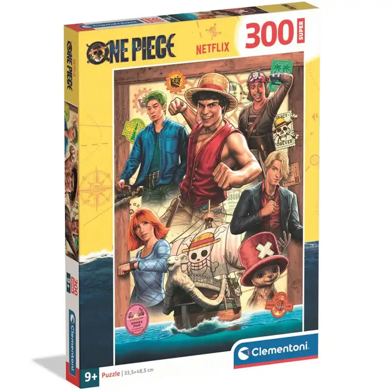Gyors szállítás One Piece a csapat 300db-os puzzle - Clementoni