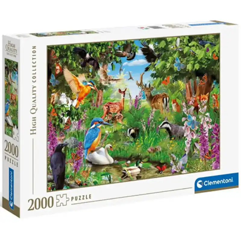 Nézd meg most Csodálatos erdő HQC puzzle 2000db-os - Clementoni