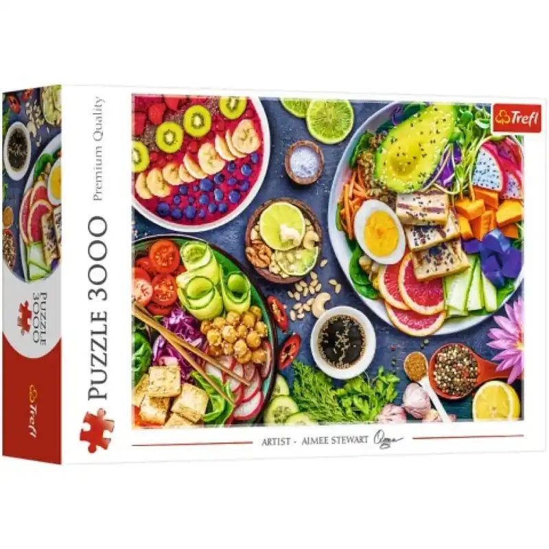 Biztonságos fizetés Buddha tál 3000db-os puzzle - Trefl