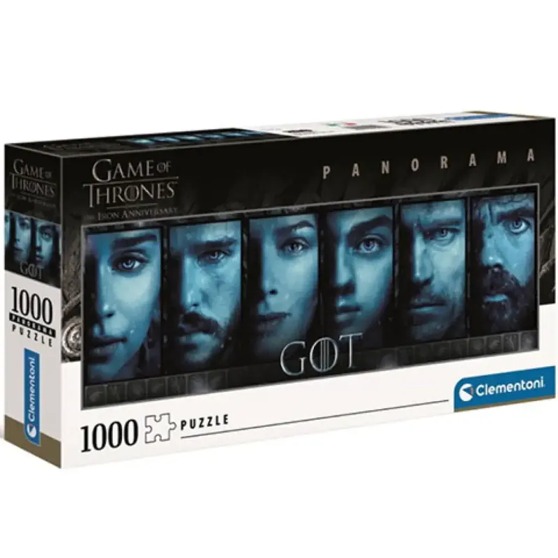 Trónok harca panoráma puzzle 1000db-os - Clementoni Nézd meg most