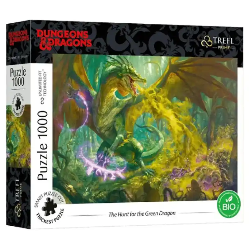 DungeonsDragons A zöld sárkány vadászata 1000db-os puzzle - Trefl Legkelendőbb