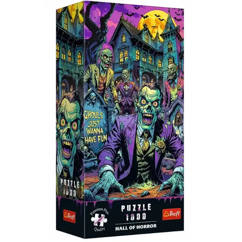 Biztonságos fizetés Hall of Horror Zombik 1000db-os Prémium Plus puzzle - Trefl