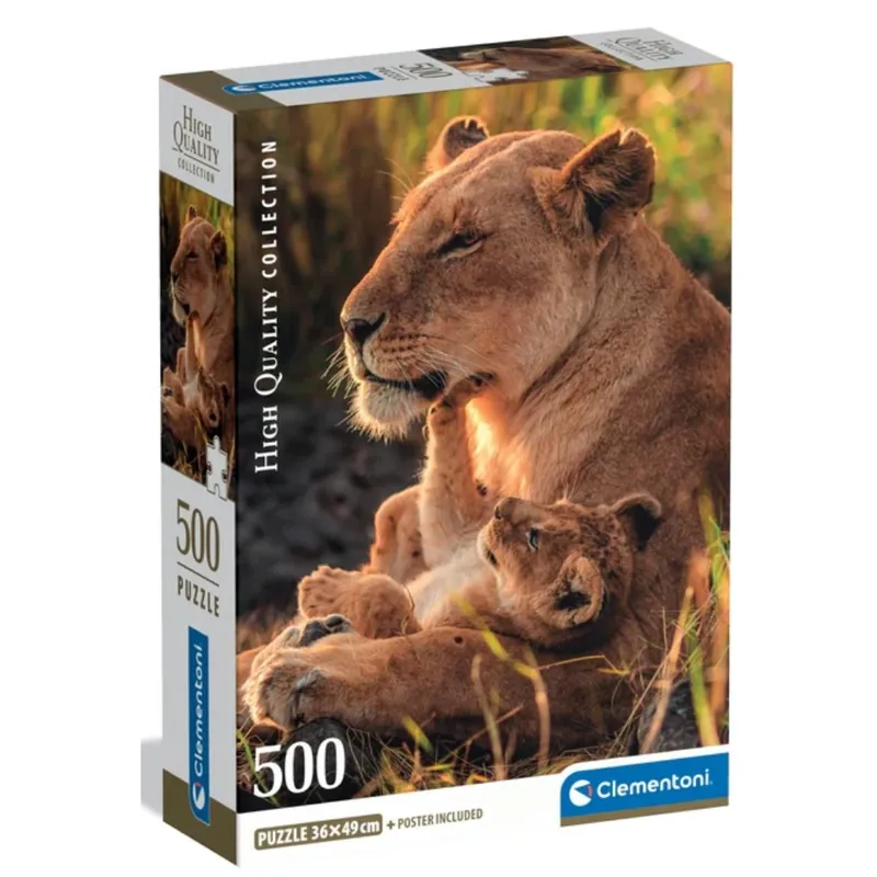 HQC Feline Love puzzle 500 db-os - Clementoni Korlátozott ajánlat