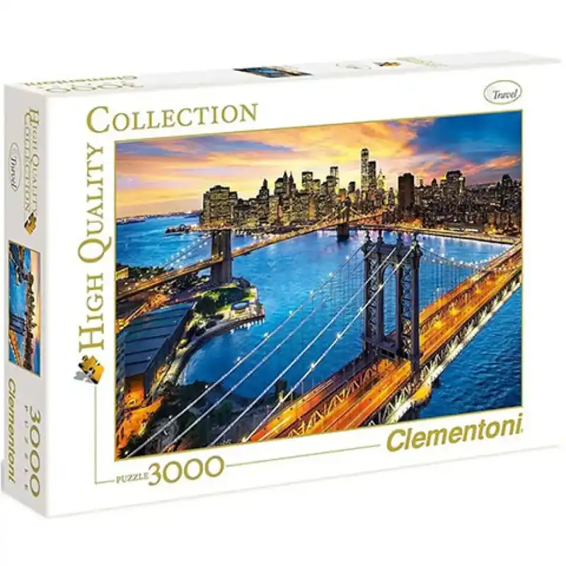 Olcsóbb New York HQC puzzle 3000db-os - Clementoni